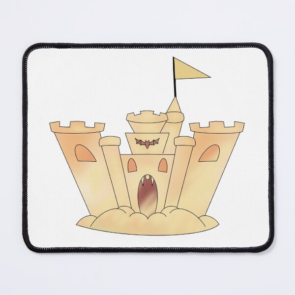 Item preview, Haunted Sand Castle designed and sold by GreenStardust.