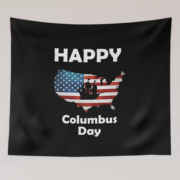 Item preview, happy columbus day designed and sold by golden-rose0.