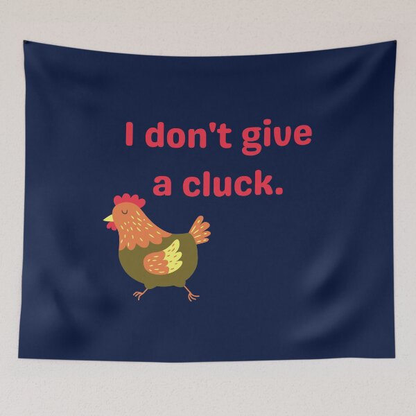 Item preview, NO CLUCKS ARE GIVEN designed and sold by Swooncake Press.