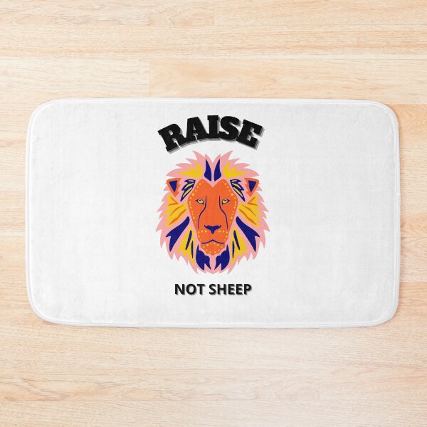 Item preview, Raise Lions Not Sheep designed and sold by surprise-to-me.