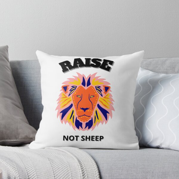 Item preview, Raise Lions Not Sheep designed and sold by surprise-to-me.