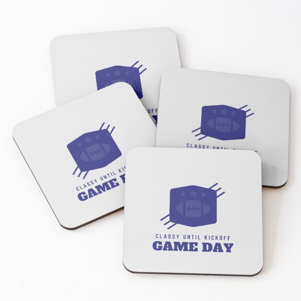 Item preview, Game Day Classy Until Kickoff MomFootball Lover Football Supporters  Tees Sports Shirts Mom Football Shirt Unisex Funny designed and sold by catchyology.