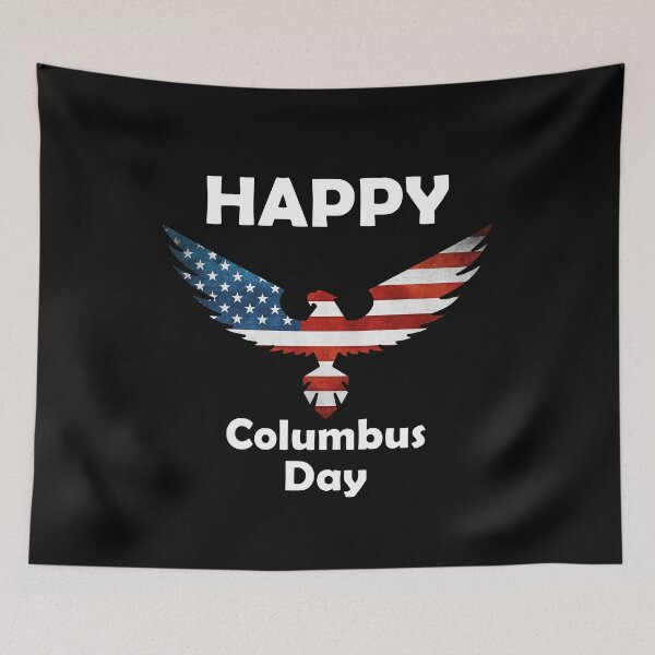 Item preview,  happy columbus day designed and sold by golden-rose0.
