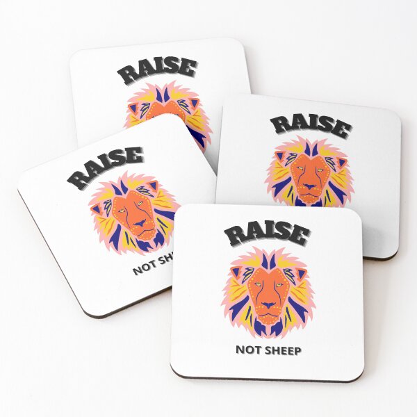 Item preview, Raise Lions Not Sheep designed and sold by surprise-to-me.