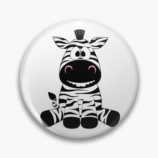 Item preview, Cute Animal, Friendly Grinning Zebra designed and sold by ThePicturesGuy.
