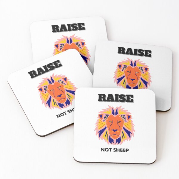 Item preview, Raise Lions Not Sheep designed and sold by surprise-to-me.
