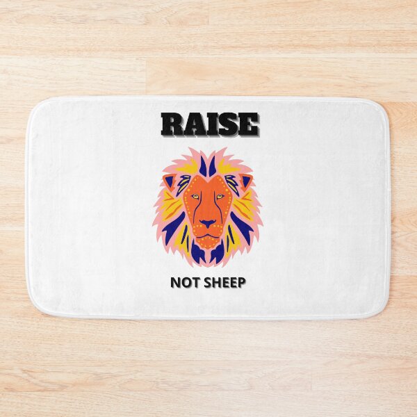 Item preview, Raise Lions Not Sheep designed and sold by surprise-to-me.