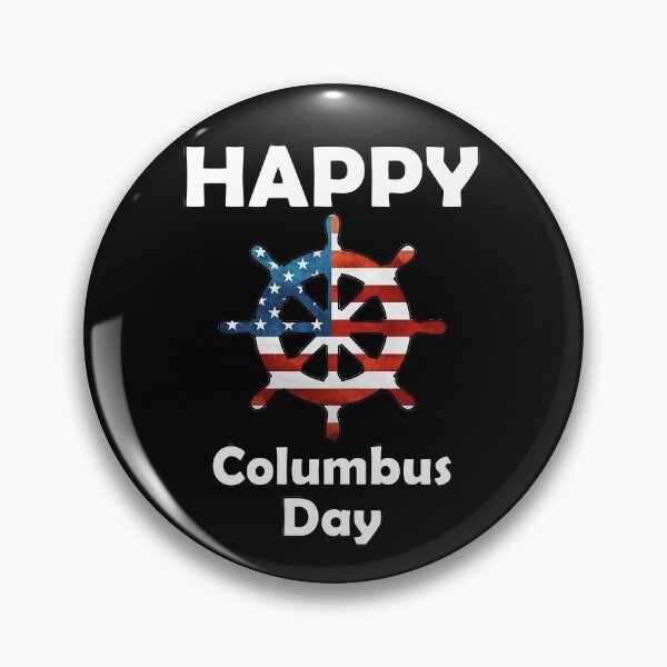 Item preview,  happy columbus day designed and sold by golden-rose0.