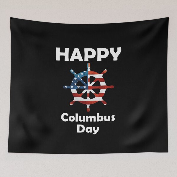 Item preview,  happy columbus day designed and sold by golden-rose0.