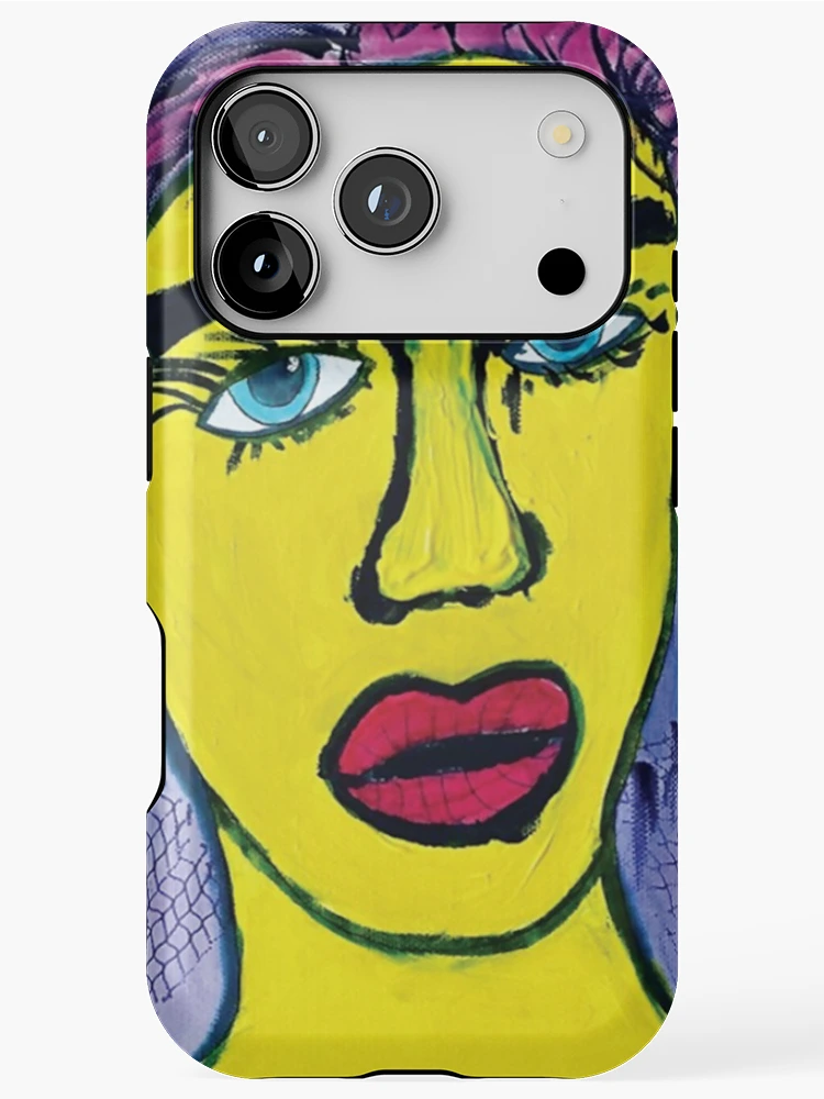 Imagen 1 de 4, Funda de iPhone con la obra dama de oro, diseñada y vendida por RandaRubyRed.