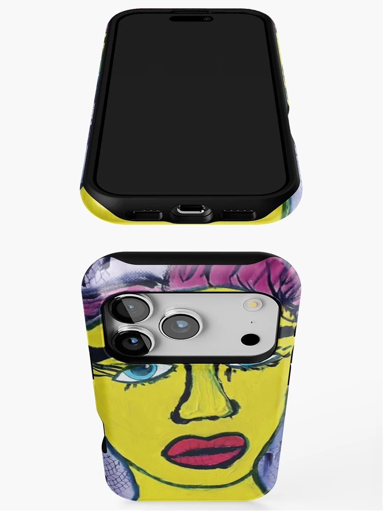 Imagen 3 de 4, Funda de iPhone con la obra dama de oro, diseñada y vendida por RandaRubyRed.