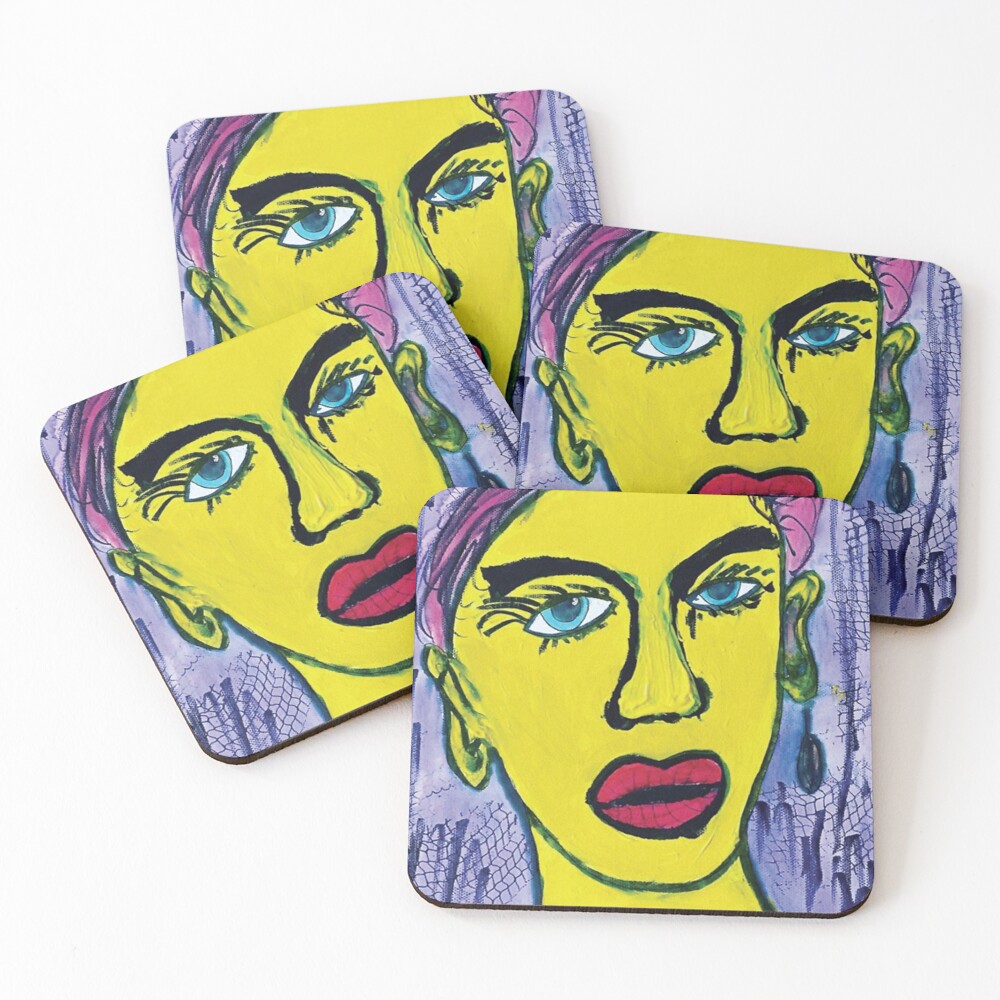 Item preview, Coasters (Set of 4) designed and sold by RandaRubyRed.