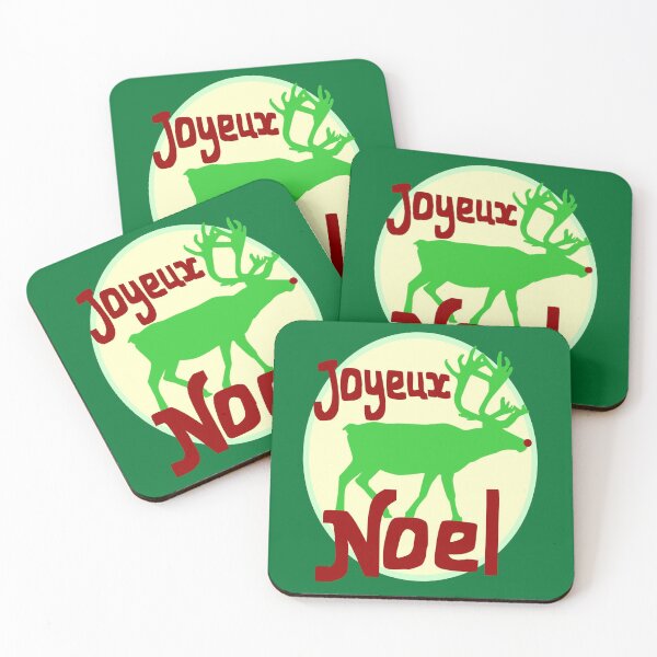 Artikelvorschau, Joyeux Noel Hirsch entworfen und verkauft von sandpiperstudio.