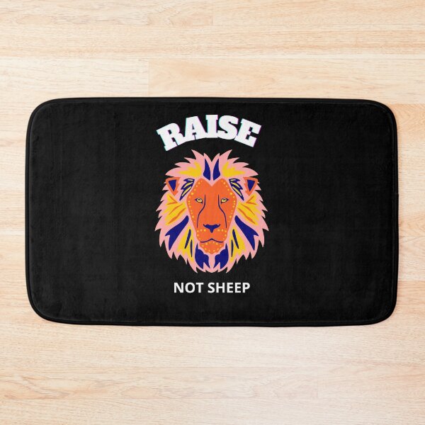 Item preview, Raise Lions Not Sheep designed and sold by surprise-to-me.