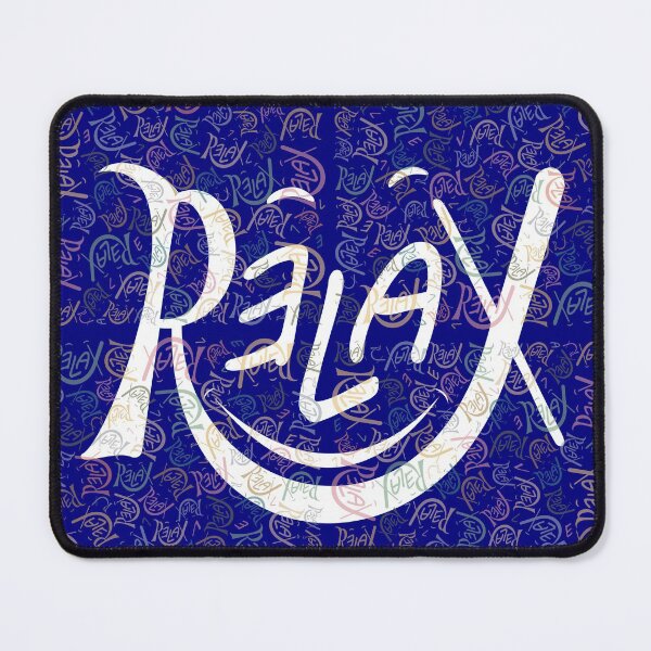 Item preview, Relax word letter with colorful backround variant two designed and sold by crevettedesign.