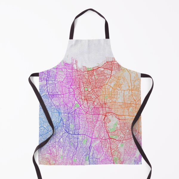 Item preview, Jakarta City Map of Indonesia - Colorful designed and sold by deMAP.