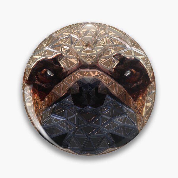 Item preview, dog metallic designed and sold by Labrini95.