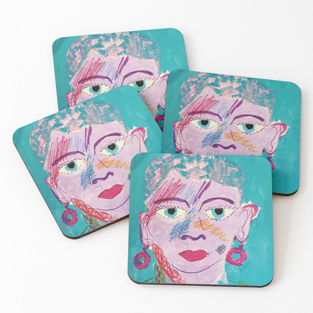 Item preview, Coasters (Set of 4) designed and sold by RandaRubyRed.