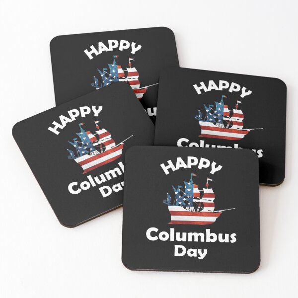 Item preview,  happy columbus day designed and sold by golden-rose0.