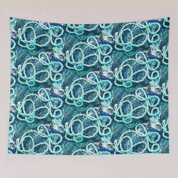 Item preview, turquoise rope designed and sold by Greengardens36.