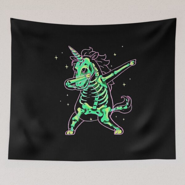 Item preview, Dabbing Skeleton Unicorn Halloween Costume -Dabbing Unicorn designed and sold by AR Studios.