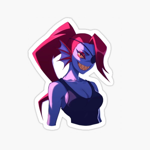 Vista previa del artículo con la obra «Tu Undyne típico», diseñado y vendido por DiamondExpert.