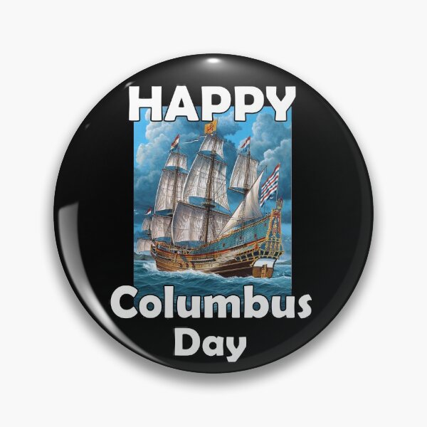 Item preview,  happy columbus day designed and sold by golden-rose0.