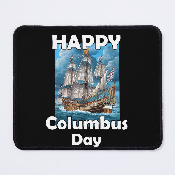 Item preview,  happy columbus day designed and sold by golden-rose0.