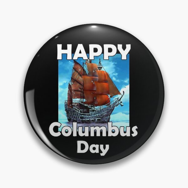 Item preview,  happy columbus day designed and sold by golden-rose0.