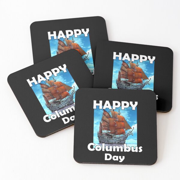 Item preview,  happy columbus day designed and sold by golden-rose0.