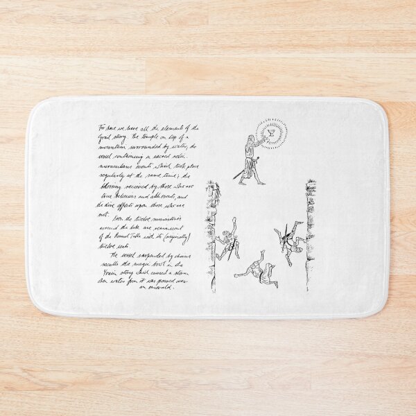 Item preview, Grail Diary Pages #1 (BLACK) designed and sold by TheUnseenPeril.