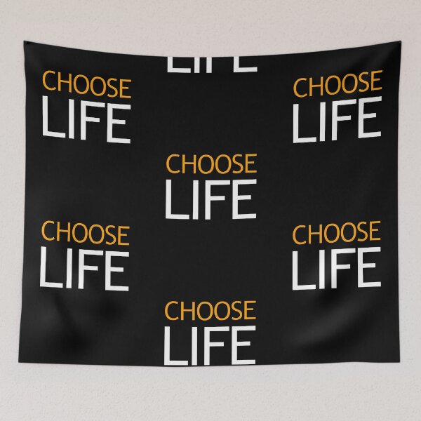 Item preview, choose life t shirt trainspotting designed and sold by CTTDesigns.