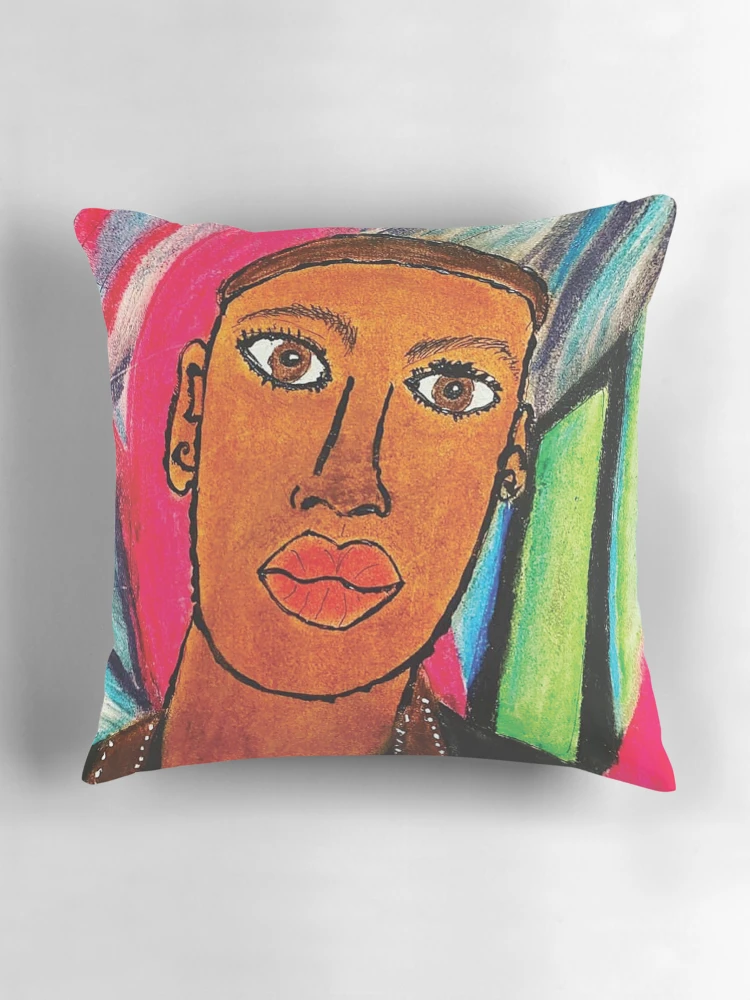 Thumbnail 3 of 4, Pillow, Leroy designed and sold by RandaRubyRed.