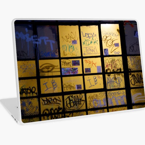 In the Alley Near the Tempest Laptop Skin