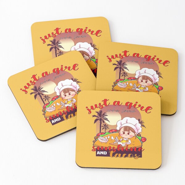 Item preview, Just a girl who loves sunshine and tacos designed and sold by Hero Prod.
