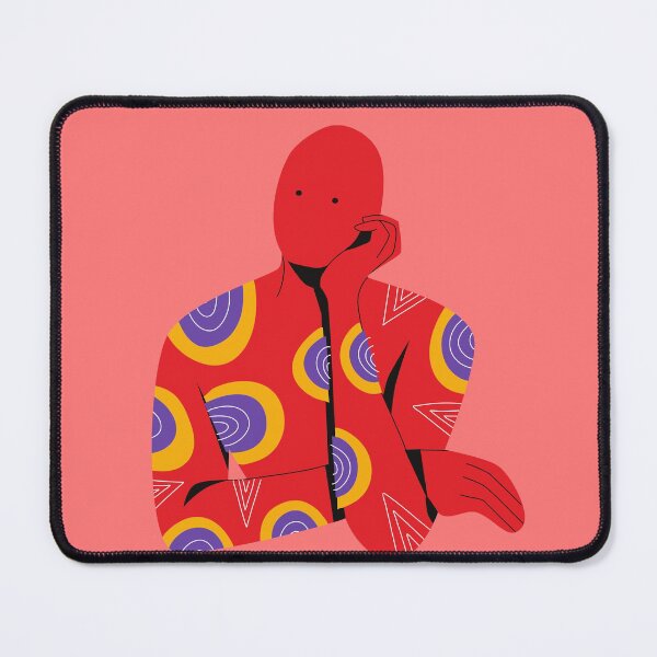 Item preview, Abstract red thinker designed and sold by Seoul26.