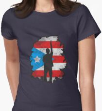 Usnavi | In den Höhen Tailliertes T-Shirt für Frauen