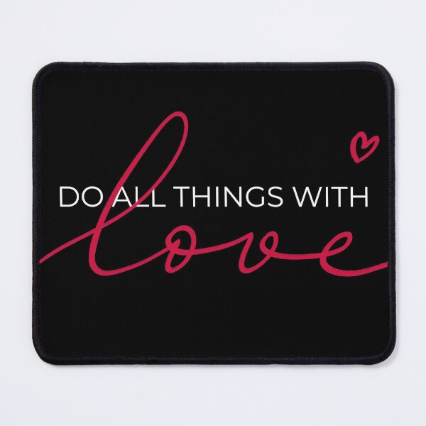 Item preview, Do all things with Love designed and sold by LetterMeASong.