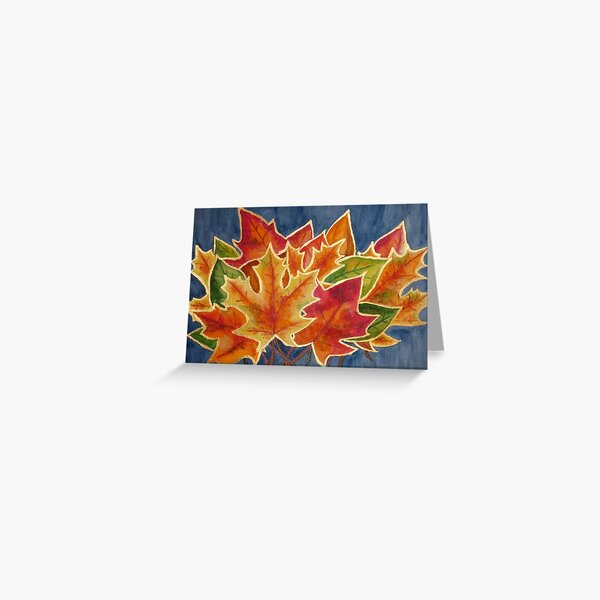 Item preview, Golden Autumn Leaves designed and sold by Stefanieshea.