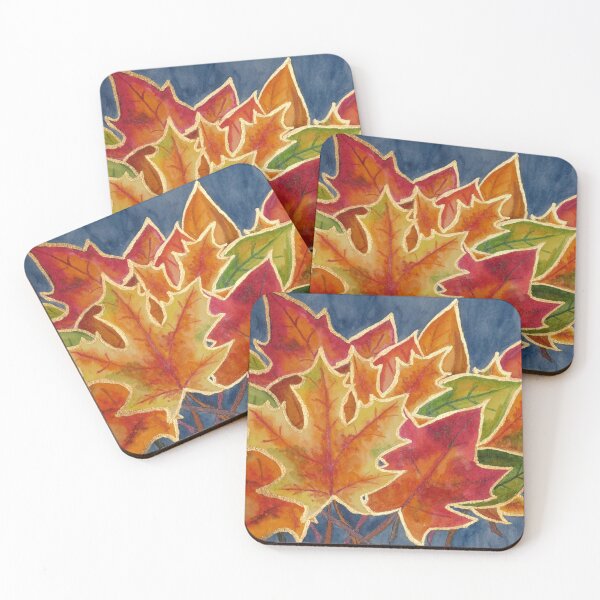 Item preview, Golden Autumn Leaves designed and sold by Stefanieshea.