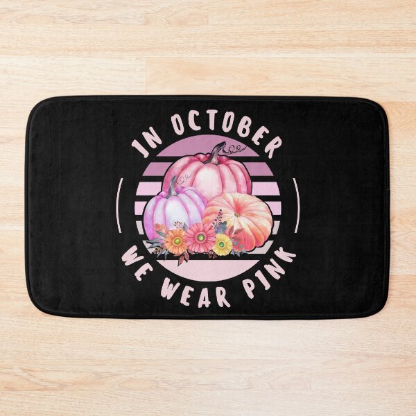 Item preview, In October We Wear Pink - Pumpkin designed and sold by appareltolove.