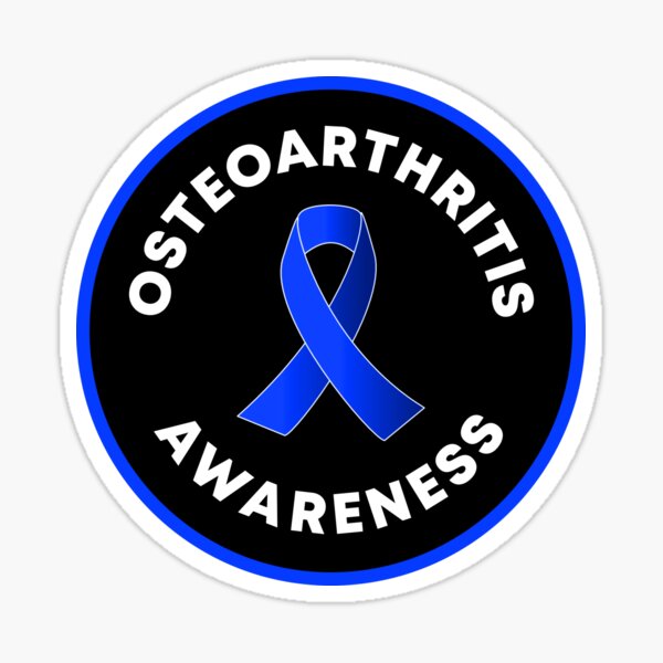 "Osteoarthritis Disability Awareness" Sticker for Sale by SSFootball