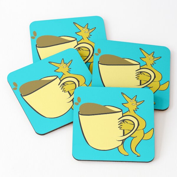 Item preview, Kobold and coffee 2 designed and sold by fairydoctor.