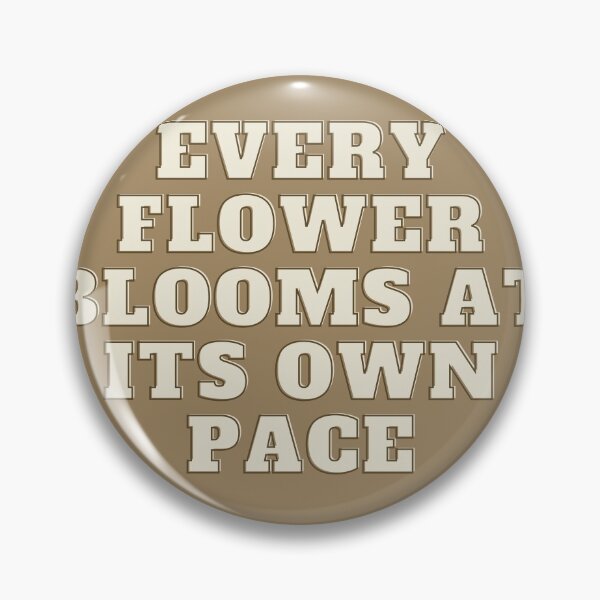 Item preview, Brown Blooming Flowers Quote designed and sold by anonaesthetic.