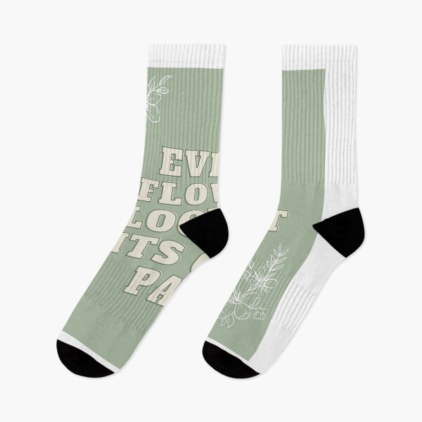 Item preview, Sage Green Blooming Flowers Quote designed and sold by anonaesthetic.