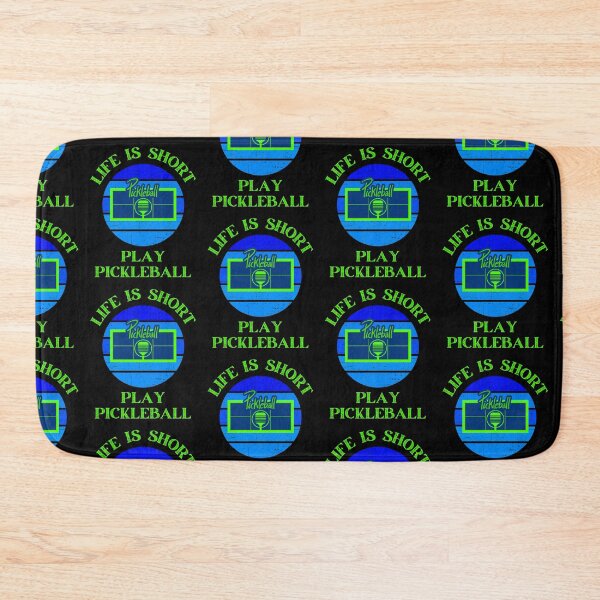 Item preview, Life Is Short Play Pickleball designed and sold by WoodburyLake.