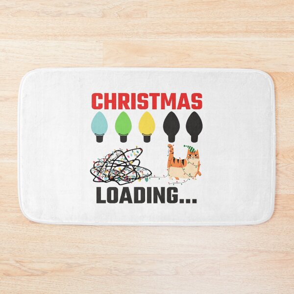 Item preview, Christmas Loading Funny Tangled Lights and Cat designed and sold by ACC .