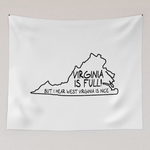 Item preview, Virginia is Full, but I hear West Virginia is nice designed and sold by CalvinMade.