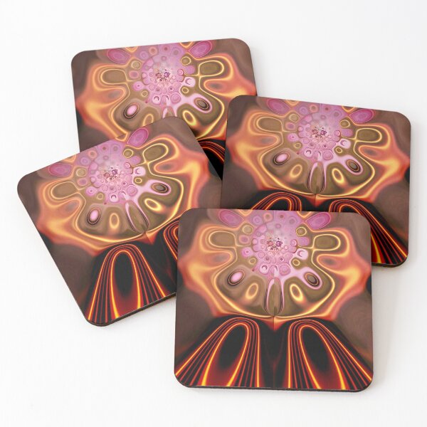 Item preview, Pink lotus in abstract  designed and sold by DerekEntwistle.