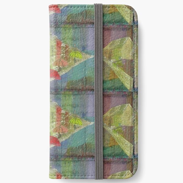 Rain soaked streets iPhone Wallet